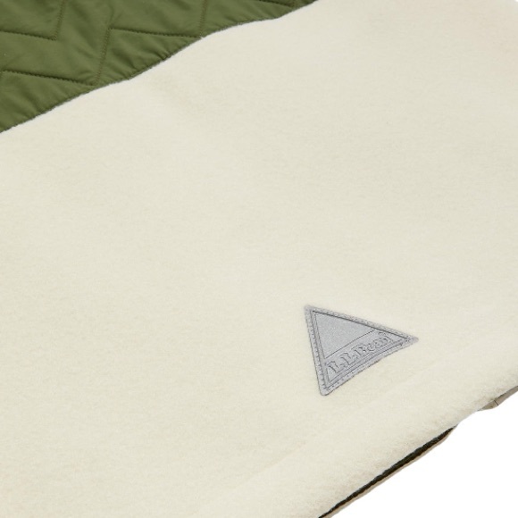 NWT L.L.Bean Mountain Classic Fleece Mixed Media Jacket - Picture 2 of 2